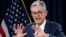 FILE - Federal Reserve Chairman Jerome Powell speaks during a news conference in Washington, Oct. 30, 2019.