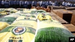 2011年5月北京警察没收的假冒伪劣粮食产品
