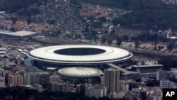 Le stade Maracana Stadium à Rio de Janeiro au Brésil.