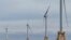FILE - Turbines operate at the Block Island Wind Farm, Dec. 7, 2023, off the coast of Block Island, Rhode Island.