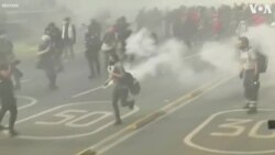 Demonstrators, Mexico Police Clash on Anniversary of Student Massacre