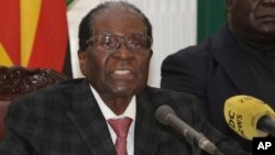 Vaive mutungamiri wenyika, VaRobert Mugabe avo vasiya basa