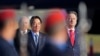 FILE - Taiwan's Vice President William Lai Ching-te, left, walks with Paraguay's Vice Foreign Minister Raul Silvero at Silvio Pettirossi Airport in Luque, Paraguay, Aug. 14, 2023. Paraguay is the only South American country with formal relations with Taiwan.