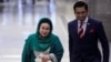 FILE - Rosmah Mansor, wife of former Malaysian Prime Minister Najib Razak, arrives at the Palace of Justice at Putrajaya, Malaysia, March 31, 2023. 