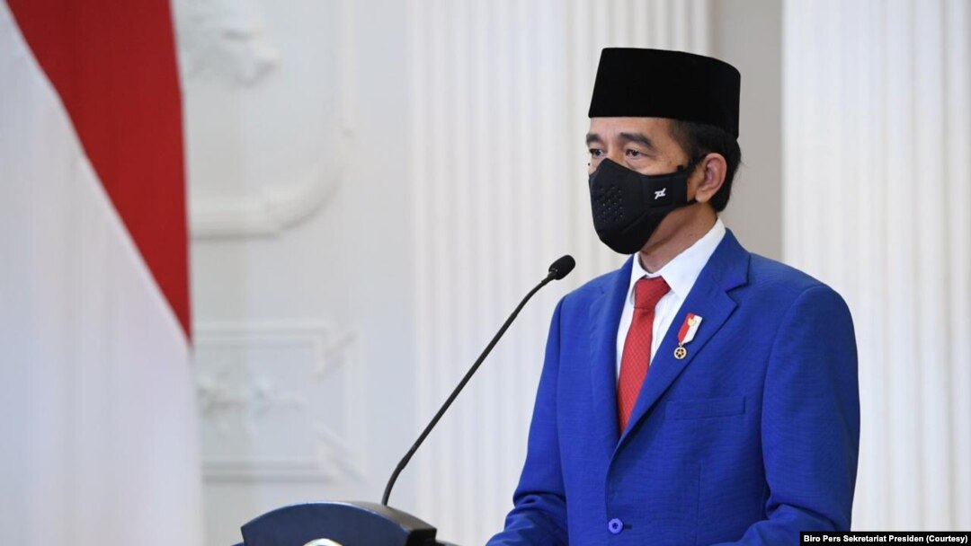 Presiden Joko Widodo merekam pidato untuk Sidang Umum PBB, Rabu, 23 September 2020. (Foto: Biro Pers Sekretariat Presiden)
