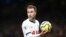 Christian Eriksen de Tottenham lord d'un match contre Norwich City, Angleterre, le 22 janvier 2020. (Photo by Adrian DENNIS / A