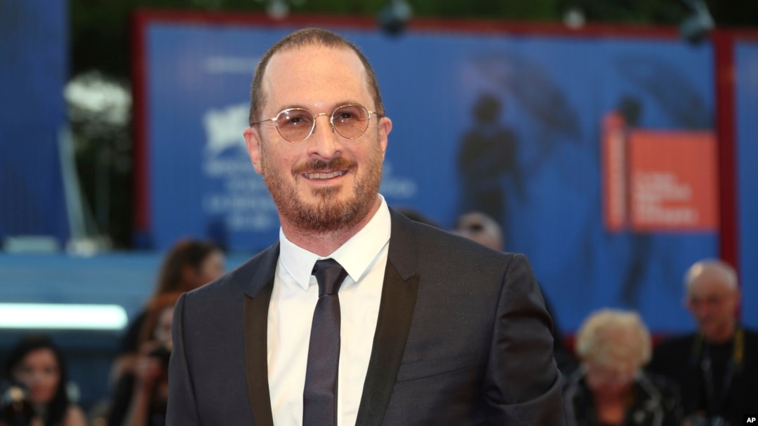 Director Darren Aronofsky poses for photographers at the premiere of the film 'mother!' at the 74th edition of the Venice Film Festival in Venice, Italy, Sept. 5, 2017. 