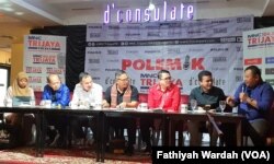 Diskusi tentang rekonsiliasi pasca pilpres di Jakarta, Sabtu, 29 Juni 2019. (Foto: Fathiyah Wardah/VOA)