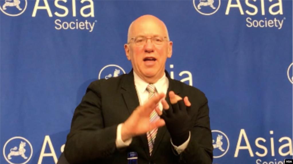 澳大利亚汉学家、历史学家白洁明(Geremie R. Barmé)(2019年11月13日 美国之音方冰拍摄)