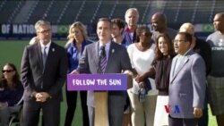 2017-08-01 美國之音視頻新聞: 洛杉磯將主辦2028年夏季奧運會 (粵語)