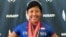 Atlet lari gawang Indonesia, Dedeh Erawati saat bertanding di Amerika Serikat (Dok: Satrio Guardian)