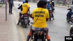 Angola manifestantes