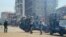 Anti-riot policemen deploy across Conakry to separate rival gangs, March 1, 2013.