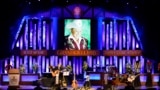 Singer Steve Wariner performs during a remembrance service for country music legend Little Jimmy Dickens during a public memorial service at the Grand Ole Opry House in Nashville, Tennessee, January 8, 2015. Dickens, the longest-running cast member of cou