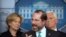 Department of Health and Human Services Secretary Alex Azar, with White House coronavirus response coordinator Dr. Deborah Birx, left, and Vice President Mike Pence, speaks to reporters ,March 2, 2020, in Washington. 