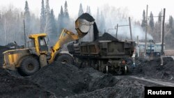 Một mỏ than Nga ở gần thị trấn Beryozovsky, vùng Kemerovo, Siberia (ảnh tư liệu, 2016). 