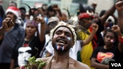 Warga asli Papua sejak lama merasa resah dengan penambahan jumlah warga pendatang ke Papua (foto: dok).