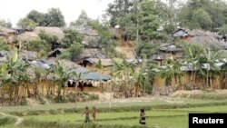 Kamp penampungan pengungsi Rohingya di Kutupalong, Bangladesh, 31 Mei 2015 (Foto dok). 