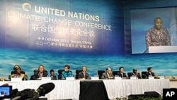 The fourteenth session of the AWG-KP and the twelfth session of the AWG-LCA inTianjin, China, 04 Oct 2010