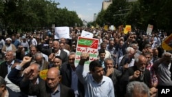 Іранці протестують проти виходу США з ядерної угоди