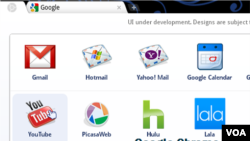 Chrome OS permite usa las páginas web como si fueran aplicaciones.