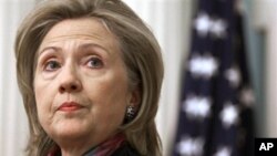 Secretary of State Hillary Clinton (file photo)