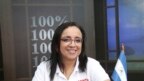 Lucía Pineda Ubau, jefa de información del confiscado canal de televisión 100% Noticias.