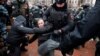 Кількість затриманих на протестах 23 січня в Росії - майже 3500, це новий рекорд