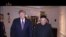 In this image made from video released on March 6, 2019, by North Korean broadcaster KRT, North Korean leader Kim Jong Un, right, smiles while walking with U.S. President Donald Trump for a meeting in Hanoi, Vietnam. 