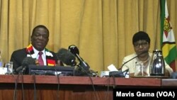 Mutungamiri wenyika VaEmmerson Mnangagwa havana kupinda musangano wevemakereke, asi vatuma sachigaro webato ravo, Amai Oppah Muchinguri-Kashiri.