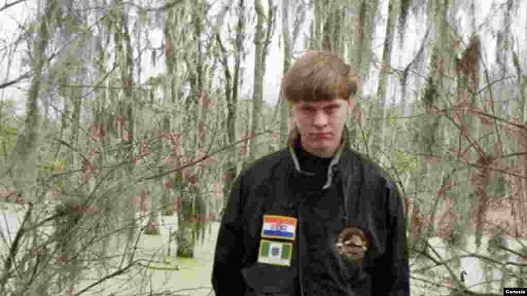 Dylann Storm Roof suspect for the shooting in Charleston.