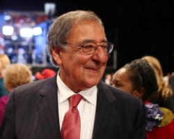 FILE - Former U.S. Defense Secretary Leon Panetta is pictured at the University of Nevada at Las Vegas, Sept. 6, 2019.