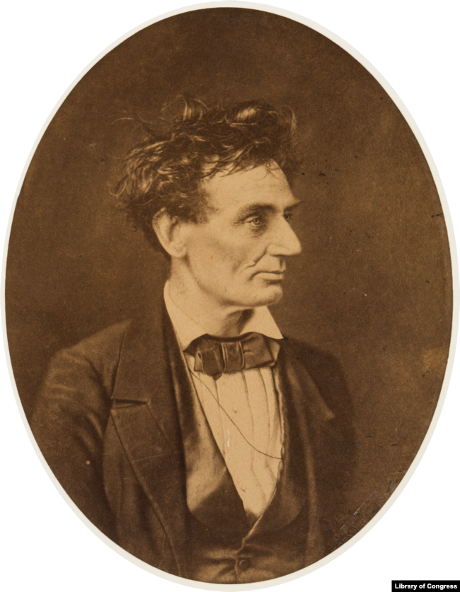 Abraham Lincoln 1857 by Alexander Hessler