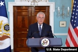 Secretario de Estado, Rex Tillerson, dijo que Estados Unidos seguirá cumpliendo con sus compromisos bajo el pacto. Foto de Archivo.