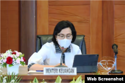 Menteri Keuangan Sri Mulyani Indrawati. (Foto:VOA)