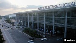 Yangon international airport terminal is seen in Yangon, Myanmar, November 29, 2018