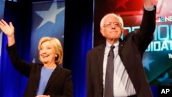 Clinton da Sanders 'yan Democrats dake neman shugabancin Amurka a zabe mai zuwa