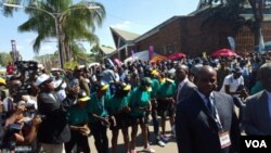 Abasekeli beZanu PF bemelele umkhokheli wabo uMugabe kuHall 5