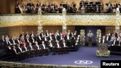 Πλάνο από την περσινή τελετή απονομής των Βραβείων Νόμπελ