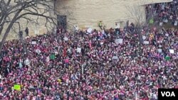 Washington women march