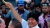 El expresidente de Bolivia, Evo Morales, en un acto de recibimiento junto a sus simpatizantes, luego de regresar al país, en Chimoré, Bolivia, el 11 de noviembre de 2020. 