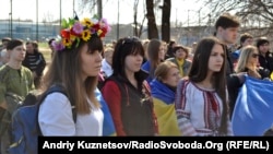 Мітинг за єдність України, Луганськ, 23 березня 2014 року