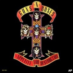 Guns N' Roses' "Appetite for Destruction" CD