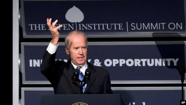 El vicepresidente Joe Biden afirma que los refugiados sirios no representan un peligro para el país.