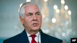 Menteri Luar Negeri AS, Rex Tillerson. 