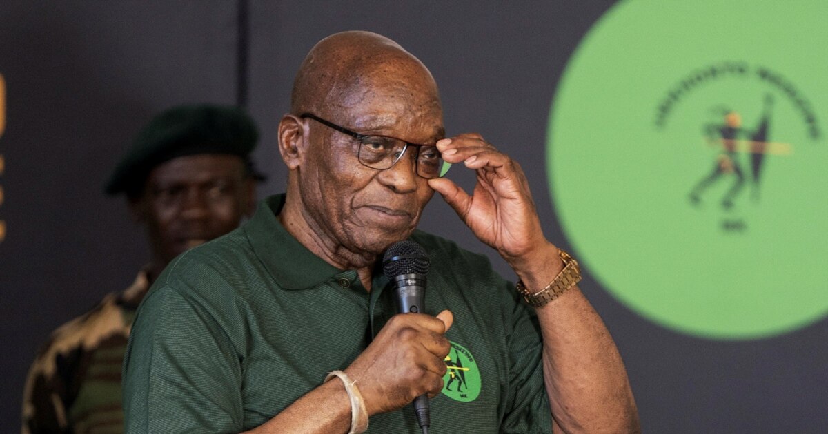 South Africa's Ruling Party Suspends Former President's Membership