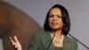 In this March 15, 2014 file photo, former Secretary of State Condoleezza Rice gestures while speaking before the California Republican Party 2014 Spring Convention in Burlingame, California.