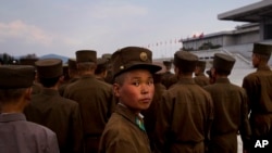 Un soldat nord-coréen 