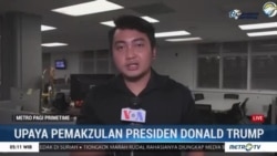 Laporan Dengar Pendapat Pemakzulan Trump untuk Metro Pagi Primetime