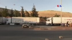 Օգնություն առաքող ավտոշարասյունը դեռեւս չի կարողանում մուտք գործել Հալեպ